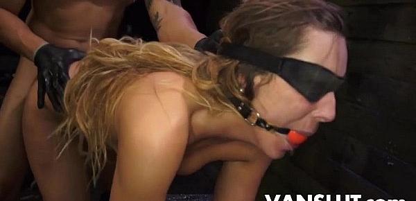  Kaylee Banks Deepthroating Bondage Sex